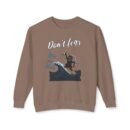 Ride with wave Unisex Lightweight Crewneck Sweatshirt