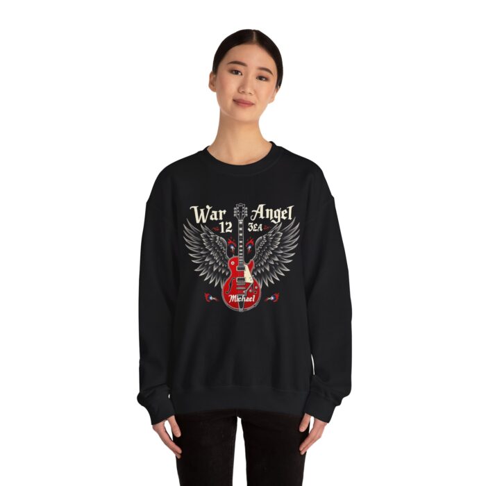 War Angel Unisex Heavy Blend™ Crewneck Sweatshirt - Image 4