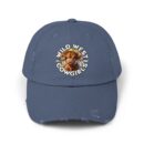Wild West Cow Girls Unisex Distressed Cap