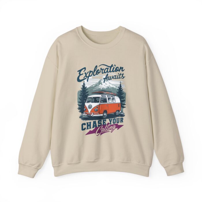 Exploration Awaits Unisex Heavy Blend™ Crewneck Sweatshirt - Image 5