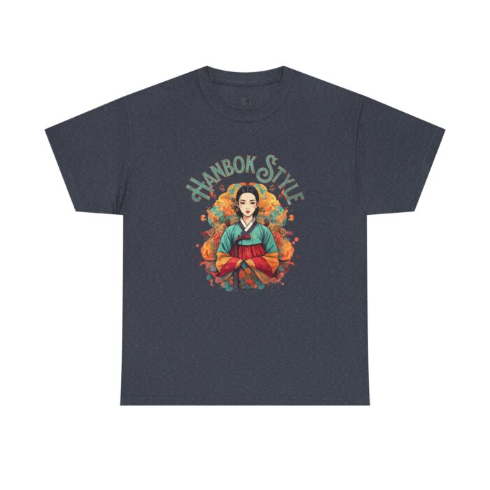 Hanbok Style Unisex Heavy Cotton Tee - Image 37
