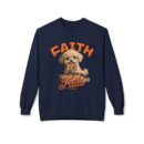 Faith never fails Unisex Midweight Softstyle Fleece Crewneck Sweatshirt