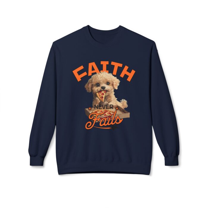 Faith never fails Unisex Midweight Softstyle Fleece Crewneck Sweatshirt - Image 45