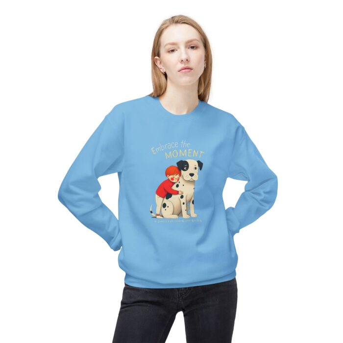 Embrace the moments2 Unisex Midweight Softstyle Fleece Crewneck Sweatshirt - Image 31