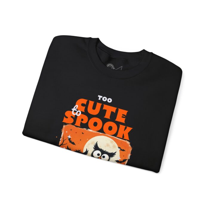 Too cute to spook Unisex Heavy Blend™ Crewneck Sweatshirt - Image 3