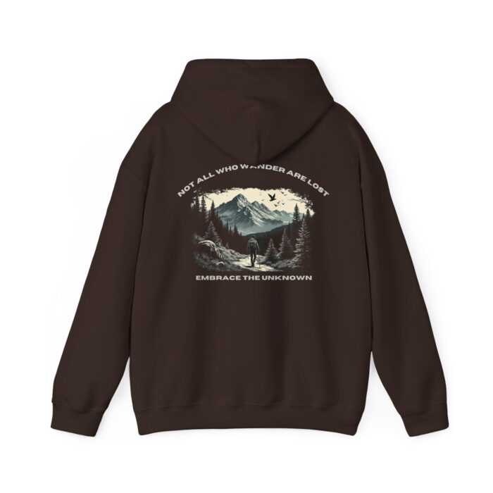 Not All Who Wander Are Lost Unisex Heavy Blend™ Hooded Sweatshirt - Image 6