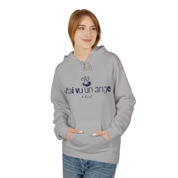 I saw an angel Unisex Midweight Softstyle Fleece Hoodie - Image 7