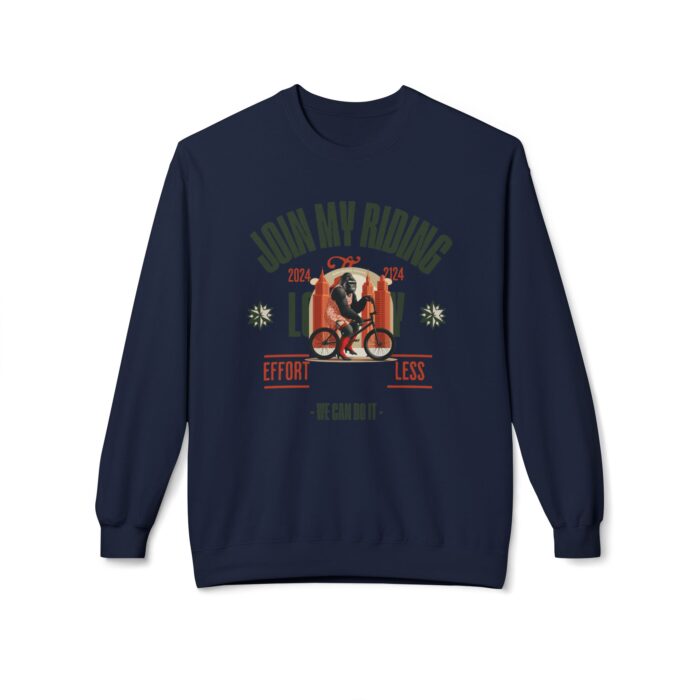 Join My Riding? Unisex Midweight Softstyle Fleece Crewneck Sweatshirt - Image 29