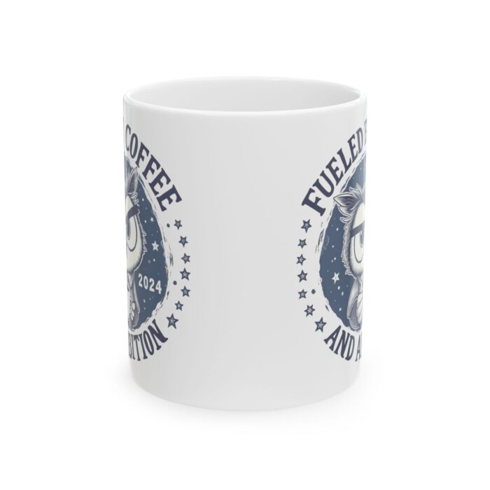 Filled by coffee Ceramic Mug, (11oz, 15oz) - Image 2