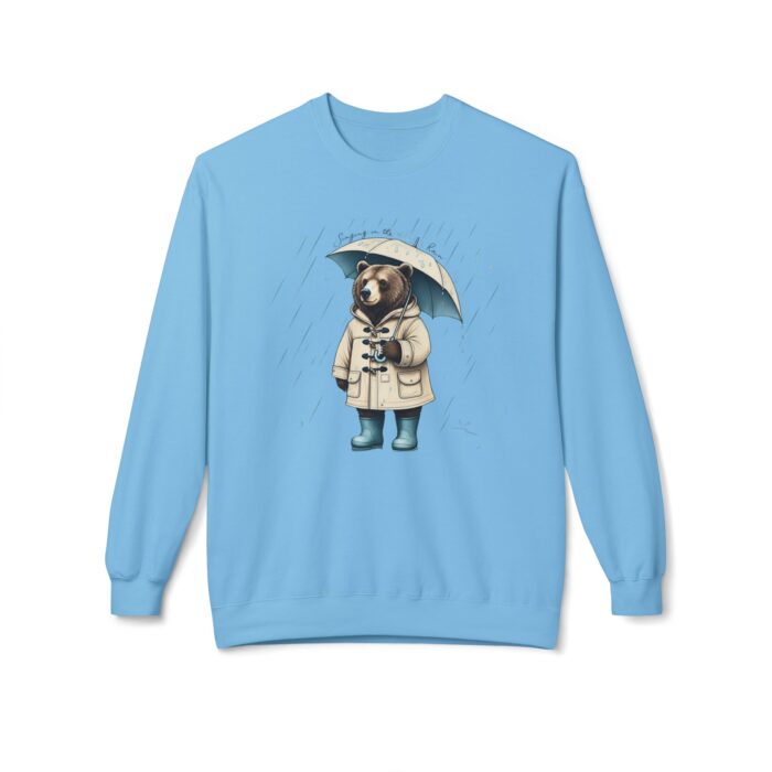 Singing in the rain Unisex Midweight Softstyle Fleece Crewneck Sweatshirt - Image 21