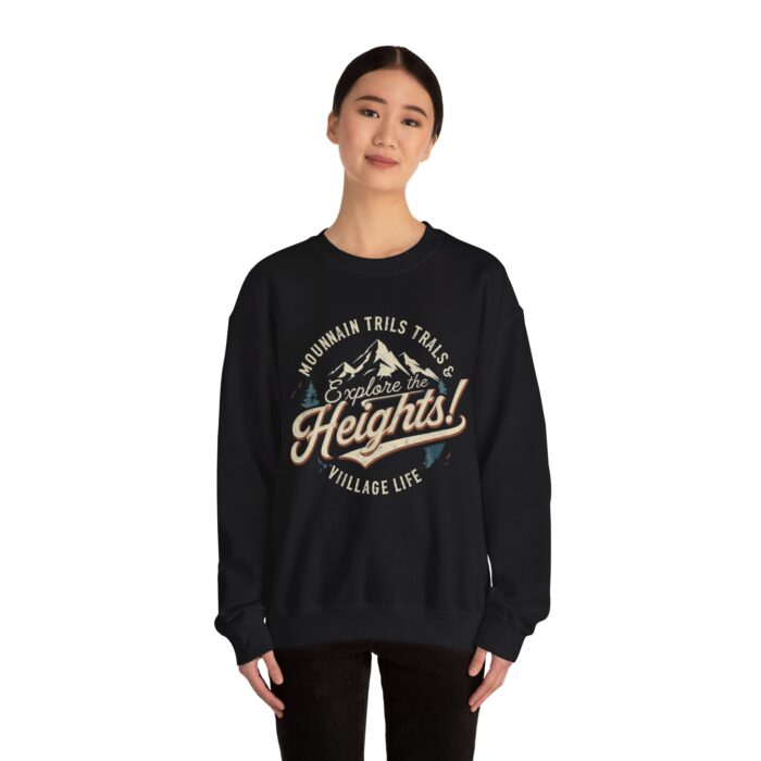 Explore the heights Unisex Heavy Blend™ Crewneck Sweatshirt - Image 4