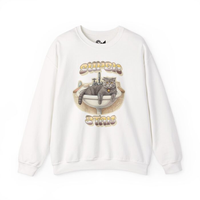 Star cat Unisex Heavy Blend™ Crewneck Sweatshirt