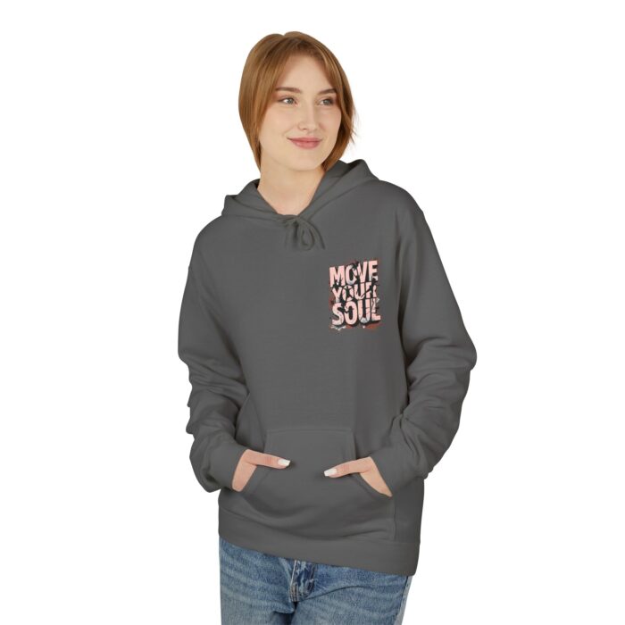 Move your soul Unisex Midweight Softstyle Fleece Hoodie - Image 7