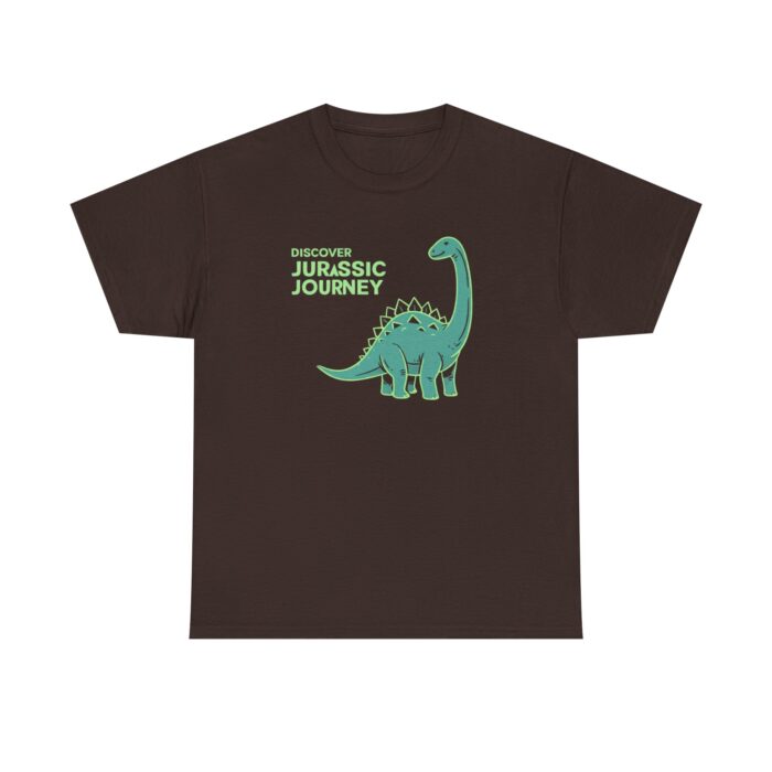 Discover Jurassic journey Unisex Heavy Cotton Tee - Image 9