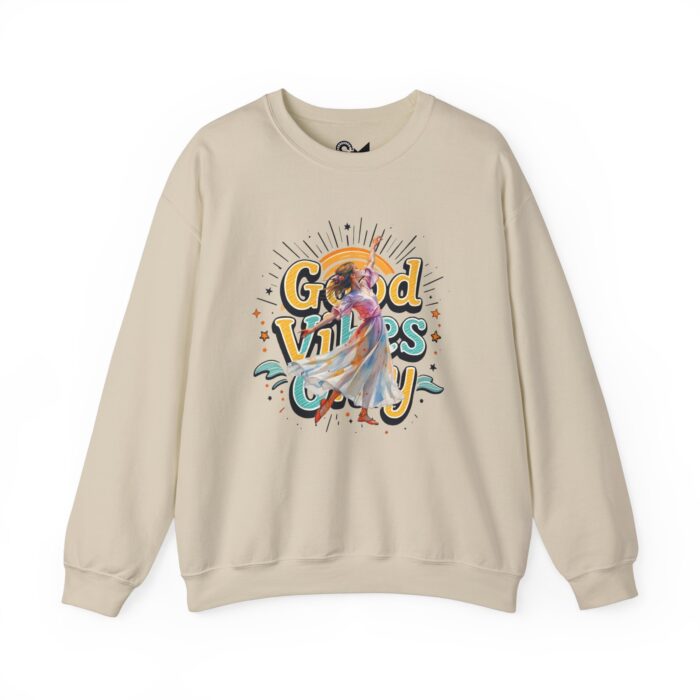 Good vibes only Unisex Heavy Blend™ Crewneck Sweatshirt - Image 9