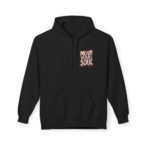 "meta_description": "Experience unmatched comfort with the 'Move your soul Unisex Hoodie', a stylish and soft wardrobe essential.",