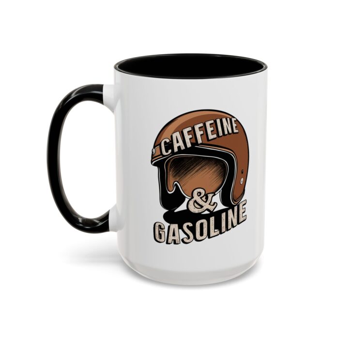 Caffein $ Gasoline Accent Coffee Mug (11, 15oz) - Image 19