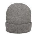 Ribbed Knit Beanie (Embroidery)