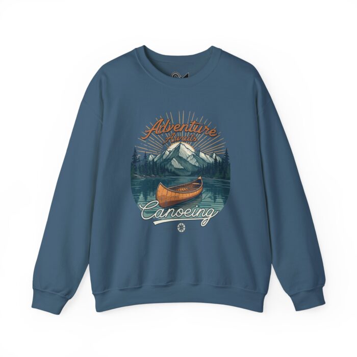 Canoeing Unisex Heavy Blend™ Crewneck Sweatshirt - Image 25