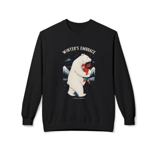 "meta_description": "Cozy up with our fleece sweatshirt, combining comfort and durability.",