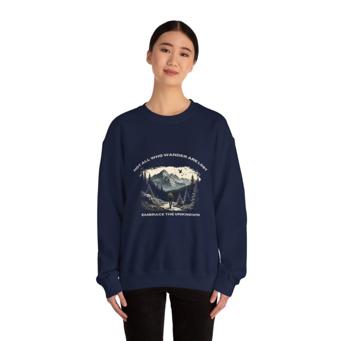 Not All Who Wander Are Lost Unisex Heavy Blend™ Crewneck Sweatshirt - Image 32