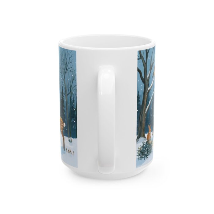 serene winter Ceramic Mug, (11oz, 15oz) - Image 6