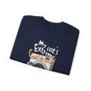 My cat's extreme curiosity Unisex Heavy Blend™ Crewneck Sweatshirt