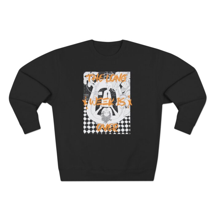 The Long week is over Unisex Crewneck Sweatshirt - Image 9