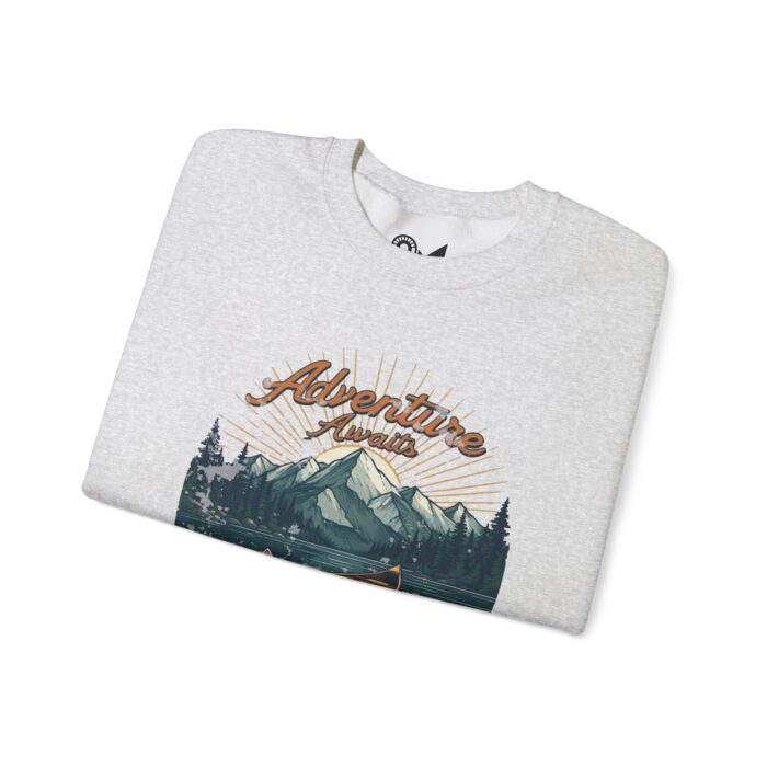 Canoeing Unisex Heavy Blend™ Crewneck Sweatshirt - Image 7