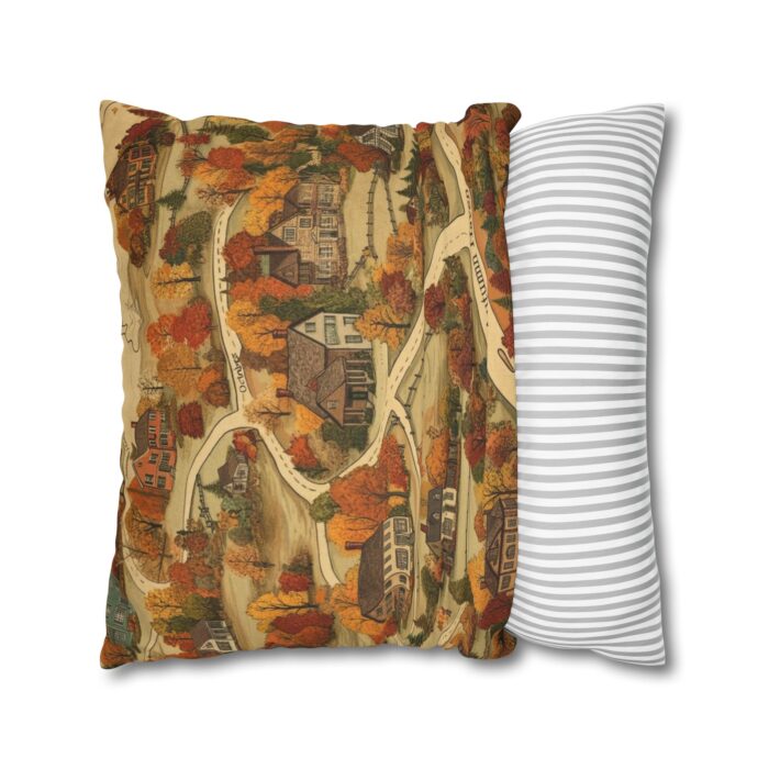 Map of Memories Spun Polyester Square Pillowcase - Image 16