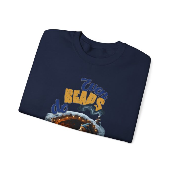 Even bears do reading Unisex Heavy Blend™ Crewneck Sweatshirt - Image 35