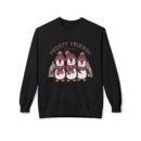 Frosty friends forever  Unisex Midweight Softstyle Fleece Crewneck Sweatshirt