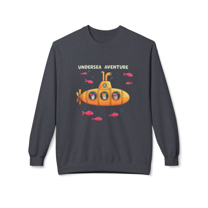 Undersea Adventure Unisex Midweight Softstyle Fleece Crewneck Sweatshirt - Image 9