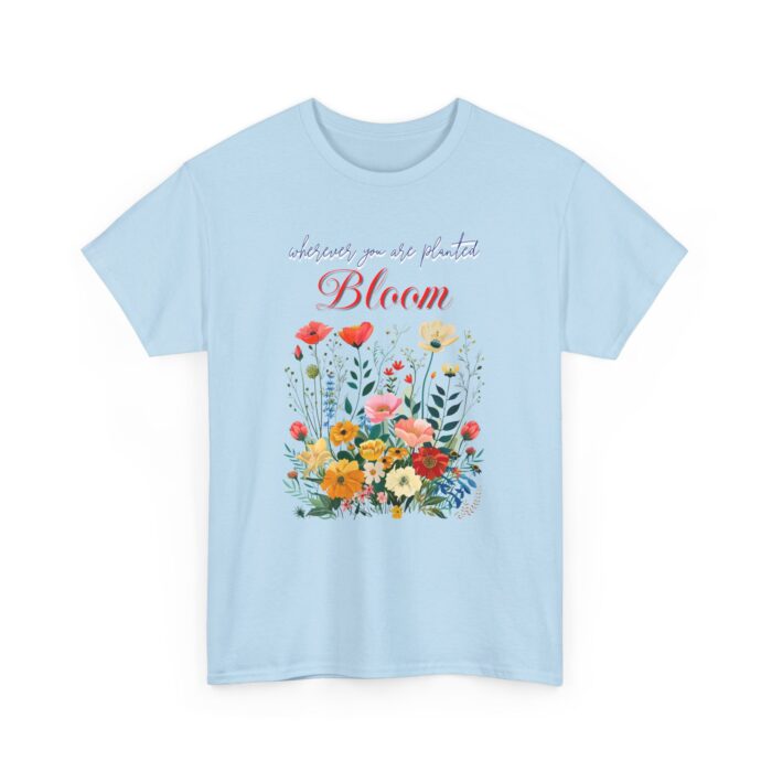 Bloom Unisex Heavy Cotton Tee - Image 31