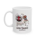 Lion dance Ceramic Mug, (11oz, 15oz)