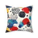 Modern Pattern Spun Polyester Square Pillow