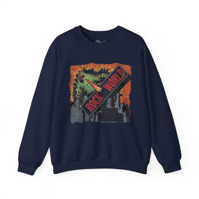 Rock the world Unisex Heavy Blend™ Crewneck Sweatshirt - Image 13