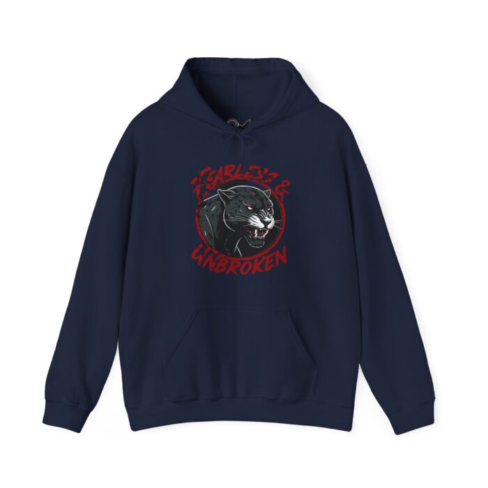 Fearless and Unbroken Unisex Heavy Blend™ Hooded Sweatshirt - Image 9