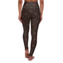 Autumn Argyle High Waisted Yoga Leggings (AOP)