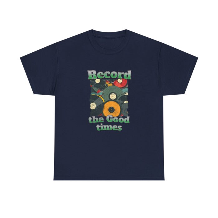 Record the good times Unisex Heavy Cotton Tee - Image 21