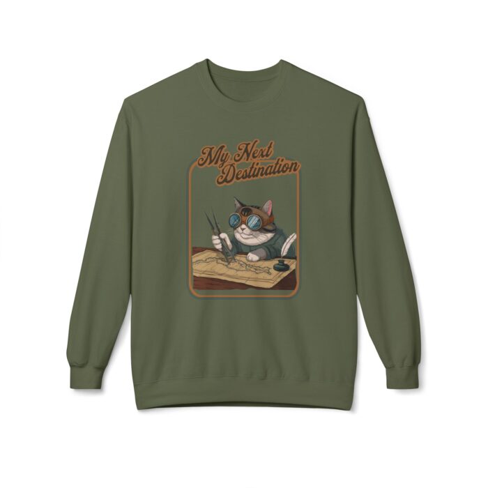My next destintion Unisex Midweight Softstyle Fleece Crewneck Sweatshirt - Image 13