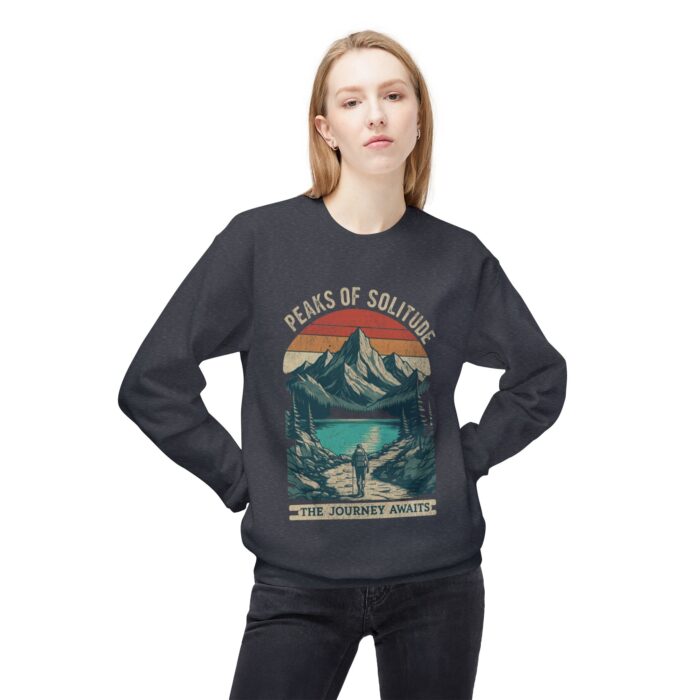 Peaks of Solitude Unisex Midweight Softstyle Fleece Crewneck Sweatshirt - Image 27