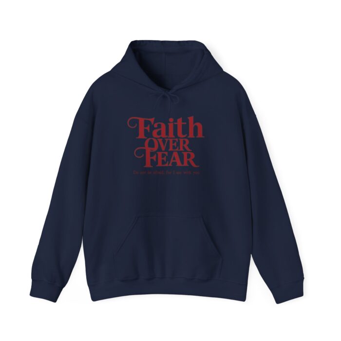 Faith over fear Unisex Heavy Blend™ Hooded Sweatshirt - Image 41