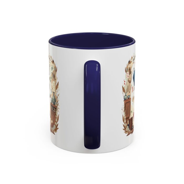 Falling into fantasy Accent Coffee Mug (11, 15oz) - Image 8