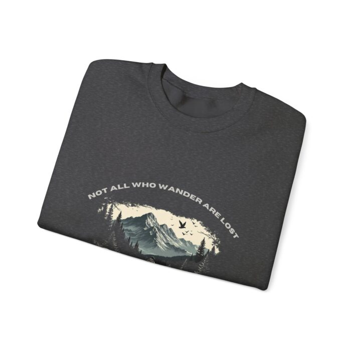Not All Who Wander Are Lost Unisex Heavy Blend™ Crewneck Sweatshirt - Image 15