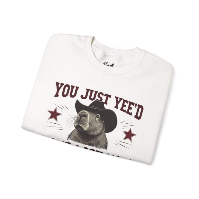 YOU JUST YEE'D YOUR LAST HAW Unisex Heavy Blend™ Crewneck Sweatshirt - Image 3