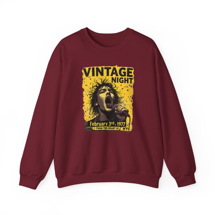 VINTAGE NIGHT Unisex Heavy Blend™ Crewneck Sweatshirt - Image 21