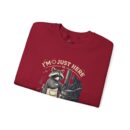 I am just here Unisex Heavy Blend™ Crewneck Sweatshirt