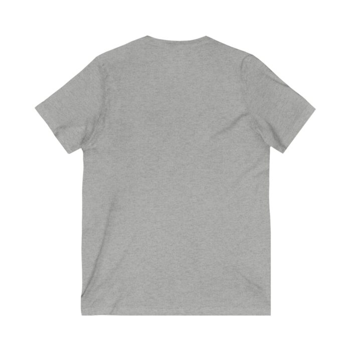 Jesus was a carpenter Unisex Jersey Short Sleeve V-Neck Tee - Image 6