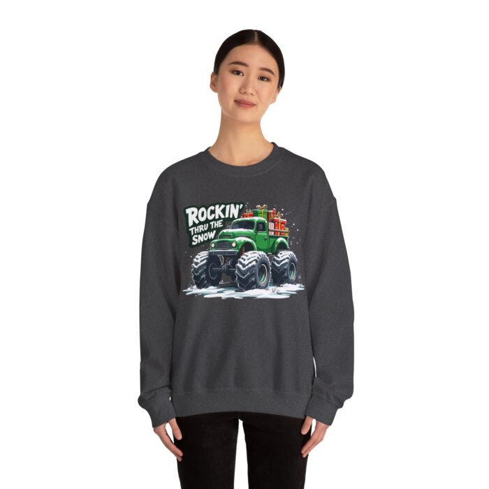 ROCKIN' THRU THE SNOW Unisex Heavy Blend™ Crewneck Sweatshirt - Image 28